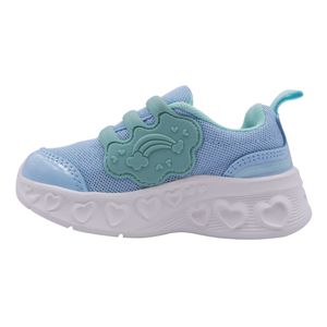 TENIS NIÑA MARCA ATHLETIC AIR AZUL/BLANCO