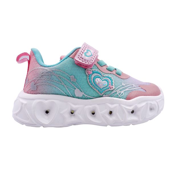 Tenis Niña Marca Athletic Air Rosa/Azul