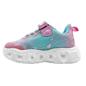 TENIS NIÑA MARCA ATHLETIC AIR ROSA/AZUL