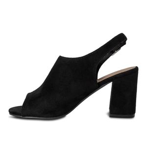 BOTINES MUJER MARCA VIA SPRING COLOR NEGRO