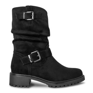 BOTAS MUJER COLOR NEGRO MARCA VIA SPRING