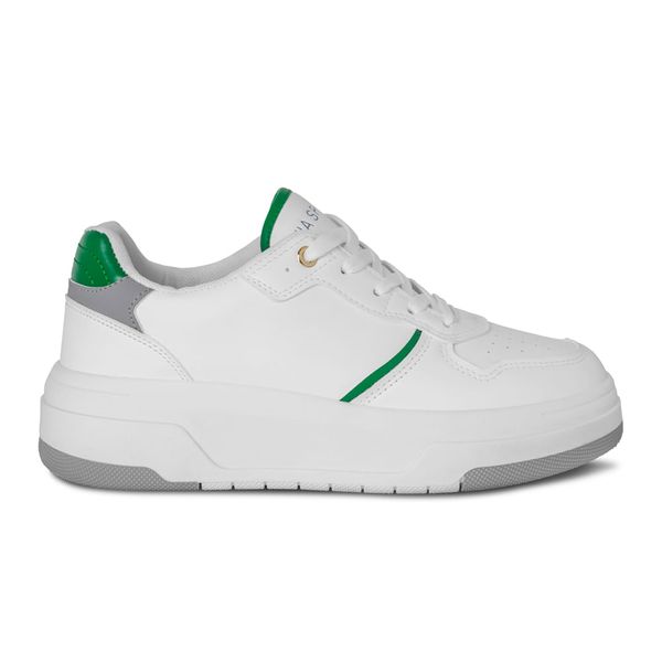 Tenis Casual Mujer Via Spring Blanco