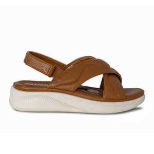SANDALIA MUJER COLOR MIEL MARCA VIA SPRING