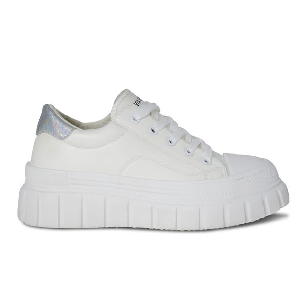 Tenis Mujer Blancos Marca Via Spring