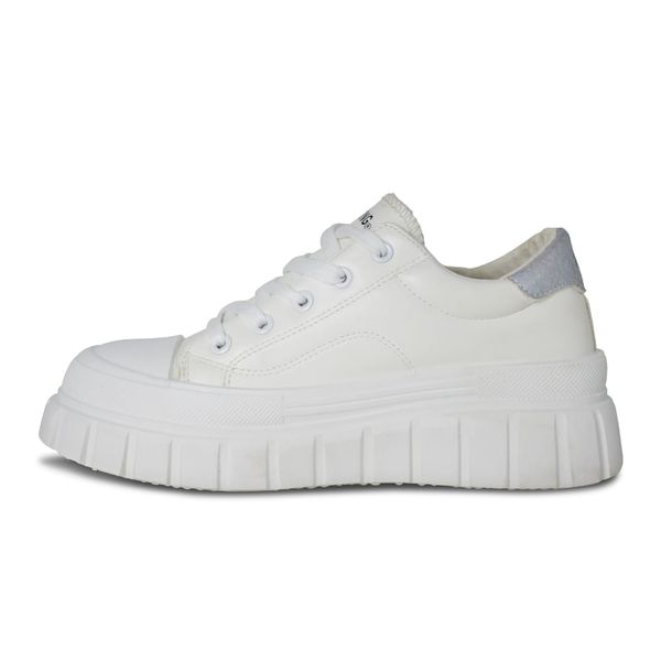 Tenis Mujer Blancos Marca Via Spring