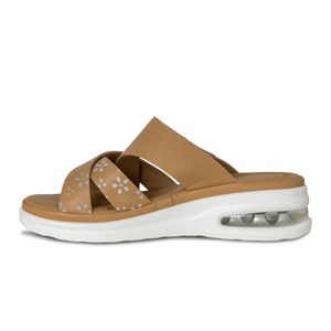 SANDALIA MUJER COLOR CAFE MARCA VIA SPRING