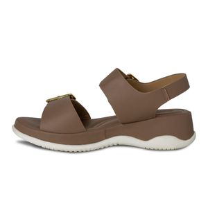 SANDALIA MUJER COLOR CAFE MARCA VIA SPRING