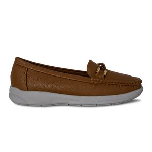 MOCASINES MUJER MARCA VIA SPRING COLOR CAFE
