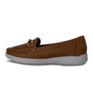 MOCASINES MUJER MARCA VIA SPRING COLOR CAFE