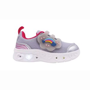 TENIS INFANTIL NIÑA ATHLETIC GRIS