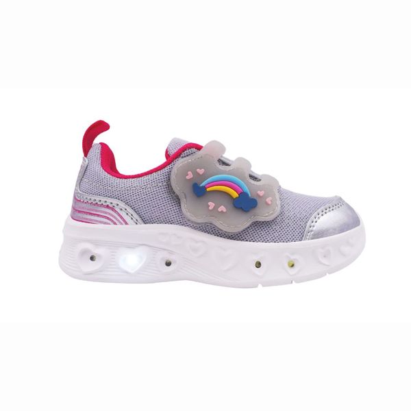 Tenis Infantil Niña Athletic Gris