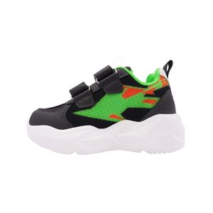 TENIS INFANTIL NIÑO ATHLETIC GRIS/VERDE