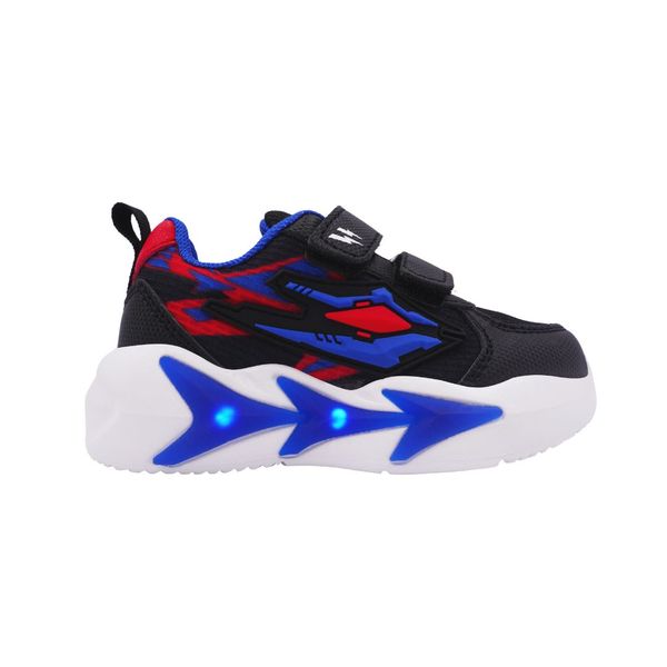 Tenis Negros con Luces Athletic Niño