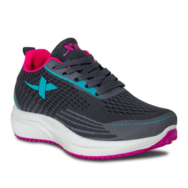 Tenis Deportivos Mujer Marca Xtep Color Gris