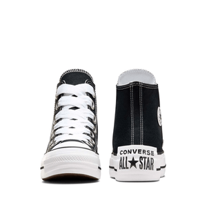TENIS CONVERSE BOTA NEGRO MUJER