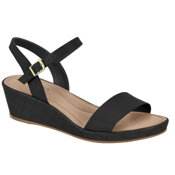 Sandalias Mujer Marca Beira Rio Color Negro