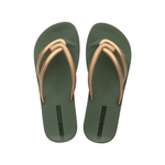 Chanclas-Ipanema-Mujer-Verde-Oro-Talla-36-1