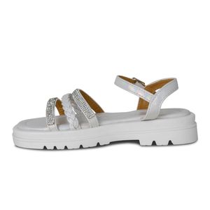 SANDALIAS NIÑA VIA SPRING BLANCO