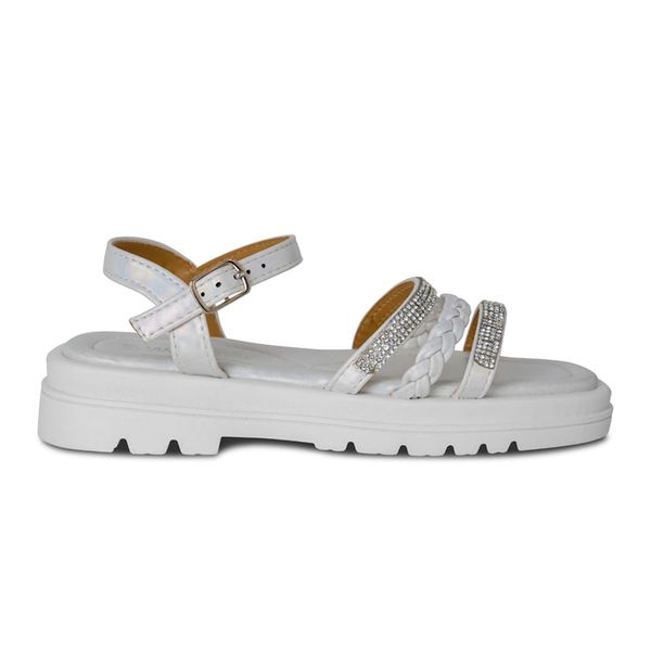 Sandalias Niña Via Spring Blanco