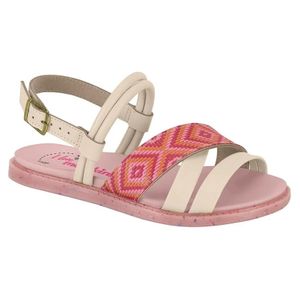 SANDALIAS NIÑA MOLEKINHA BEIGE ROSA