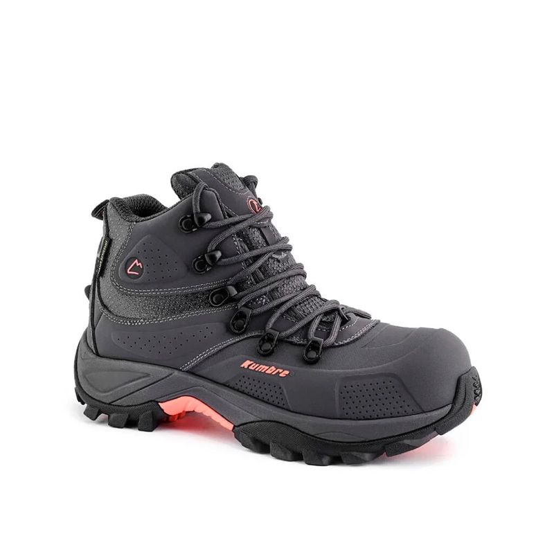 Botas-Deportivas-Kumbre-Gris-Salmon-Mujer-Talla-35-2