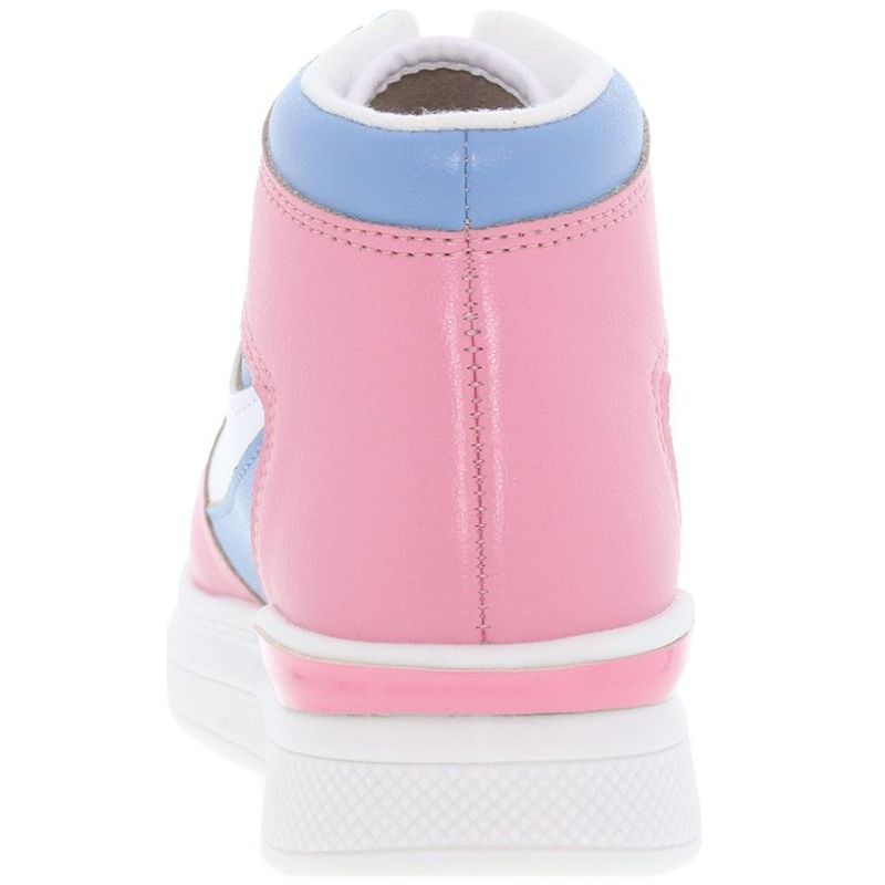 Tenis-Bota-NiÑa-Molekinha-Blanco-Rosa-Talla-27-4