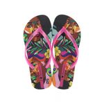 Chanclas-Mujer-Ipanema-Negro-Rosa-Talla-36-0