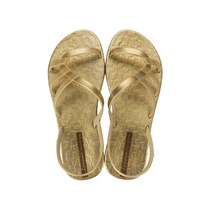 CHANCLAS MUJER DORADO IPANEMA