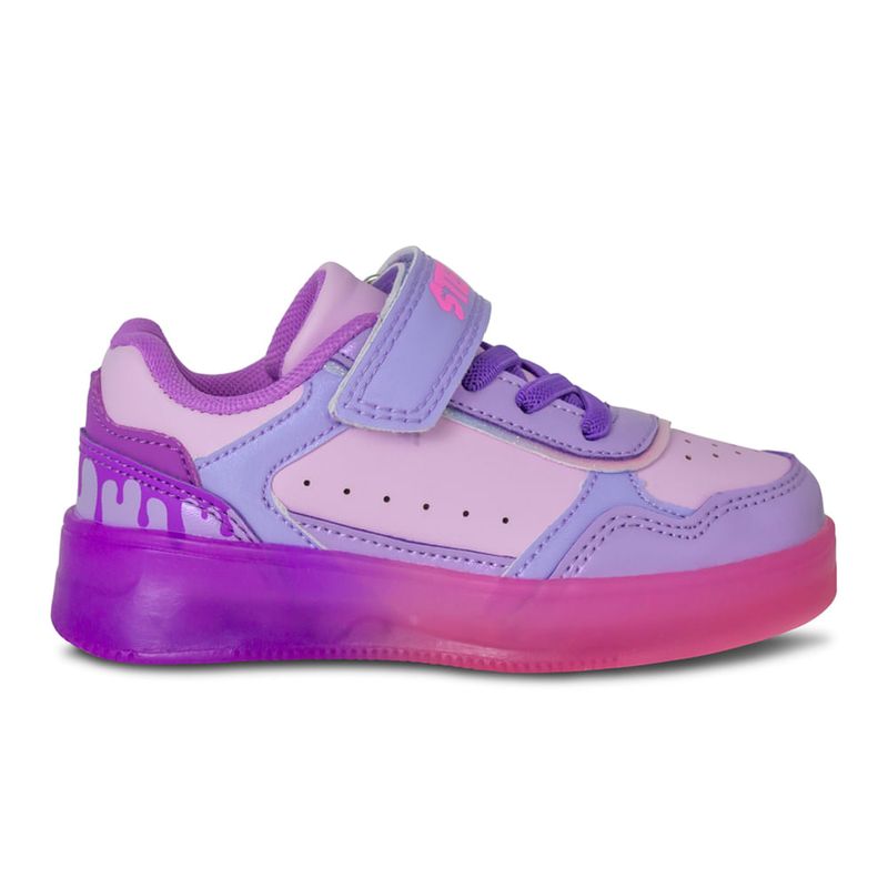 Tenis-Deportivos-NiÑa-Steps-Purpura-Talla-24-0