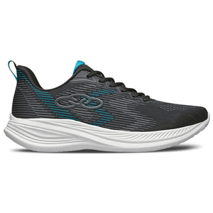 TENIS RUNNING HOMBRE OLYMPIKUS NEGRO