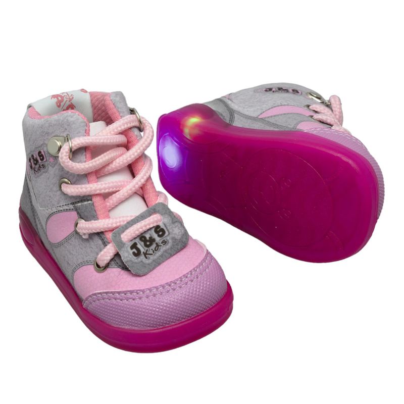 Botines-NiÑa-Jys-Kids-Rosado-Talla-22-6
