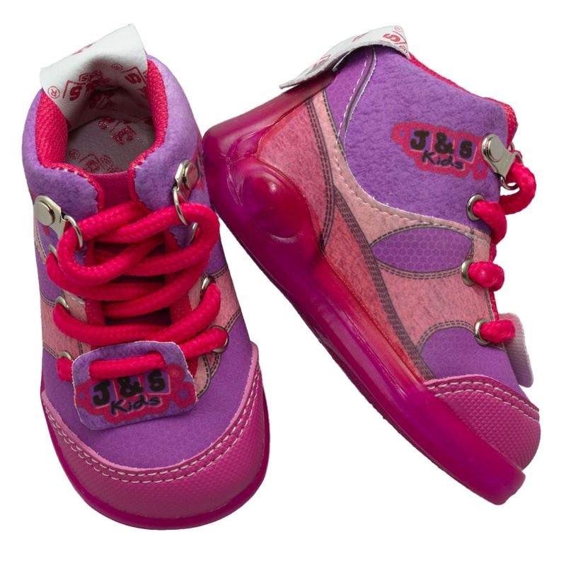 Botines-NiÑa-Jys-Kids-Frambuesa-Talla-18-5
