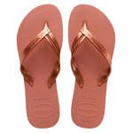 Chanclas-Oro-Rosa-Mujer-Havaianas-Talla-37-0