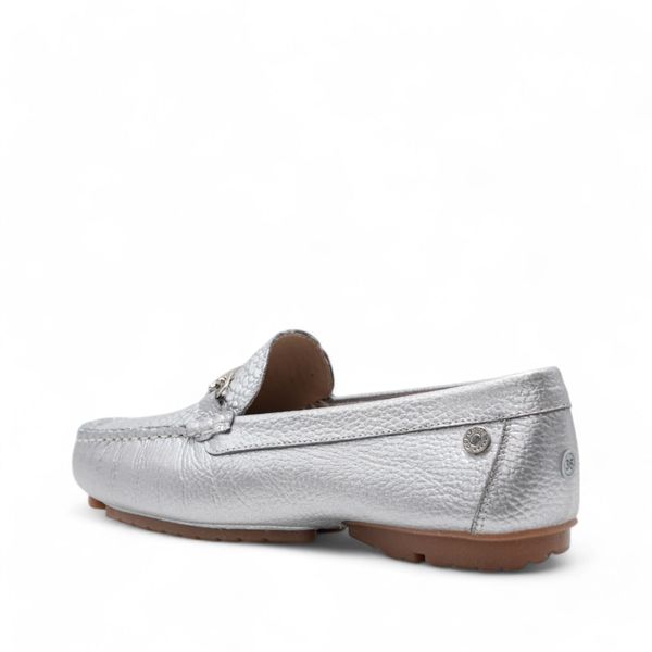 Mocasines Plata Opposite Mujer