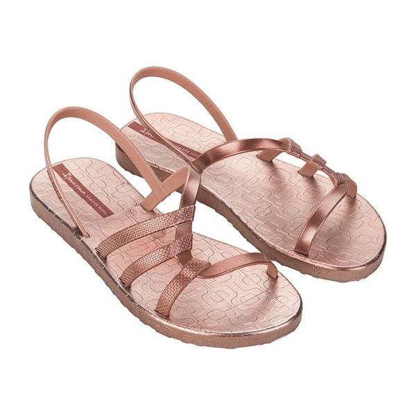 SANDALIAS MUJER IPANEMA ORO ROSA