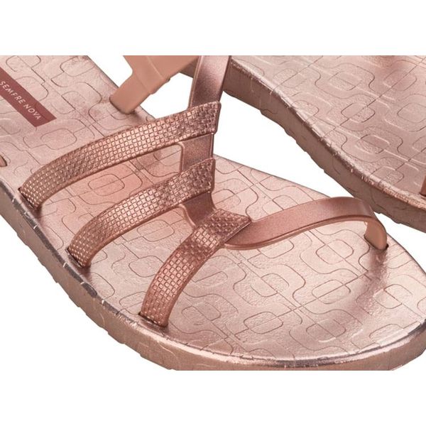 SANDALIAS MUJER IPANEMA ORO ROSA