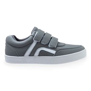 TENIS CASUAL NIÑO OFFCORSS GRIS