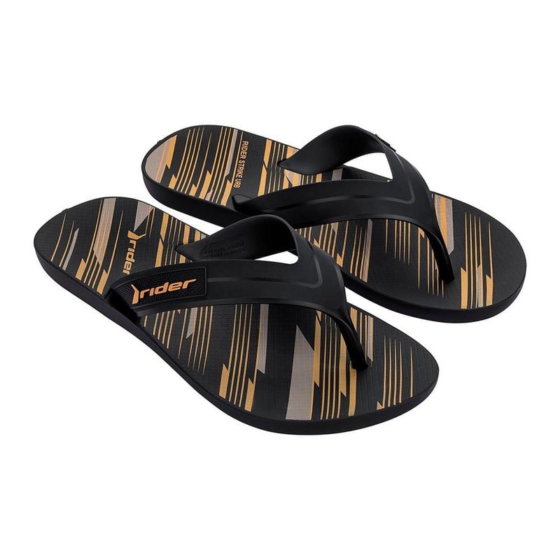 Chanclas-Hombre-Rider-Negro-amarillo-Talla-38-1