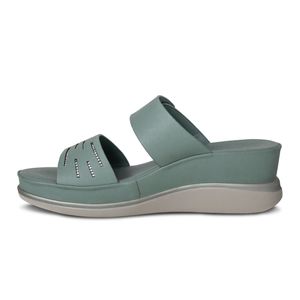 SANDALIAS MUJER VIA SPRING OLIVA