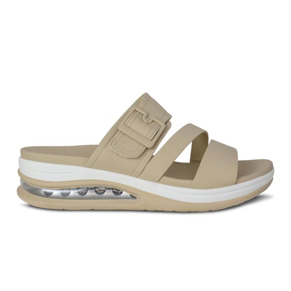 Sandalias Mujer Via Spring Beige