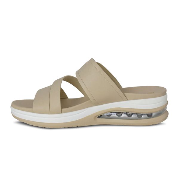 Sandalias Mujer Via Spring Beige