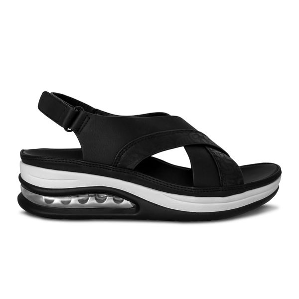 Sandalias Mujer Via Spring Negro