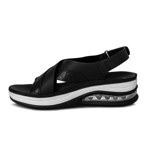 Sandalias Mujer Via Spring Negro