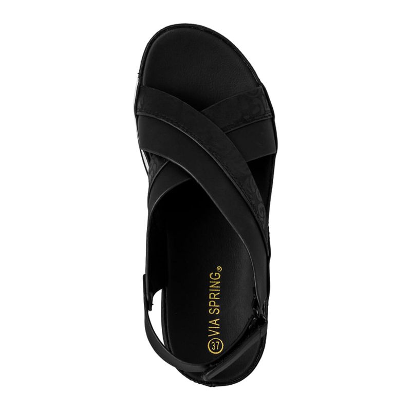 Sandalias-Mujer-Via-Spring-Negro-Talla-40-4
