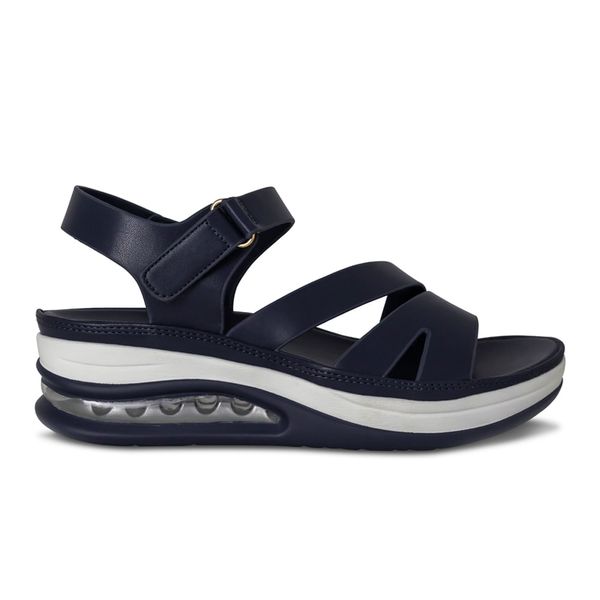 Sandalias Mujer Via Spring Azul Marino
