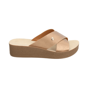 SANDALIAS MUJER AZALEIA BRONCE
