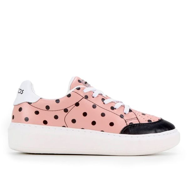 Tenis Cusuales Mujer Loucos & Santos Rosa