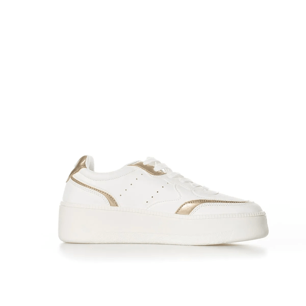 Tenis Casual Mujer Op Blanco