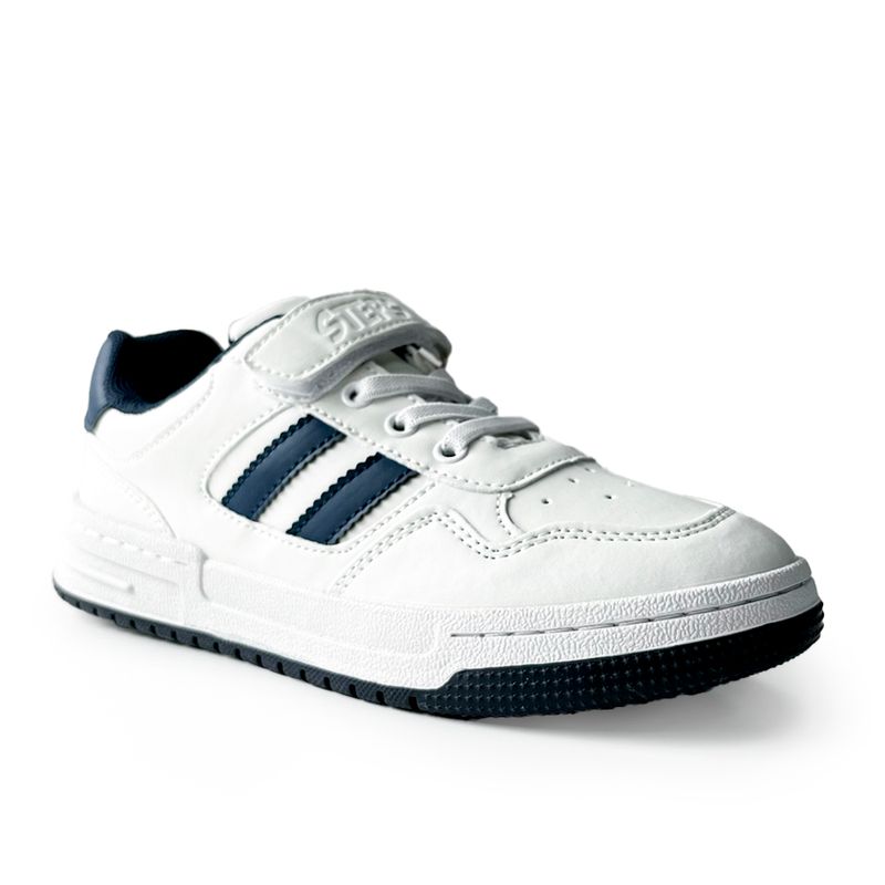 Tenis-Casuales-NiÑo-Steps-Blanco--Talla-33-1