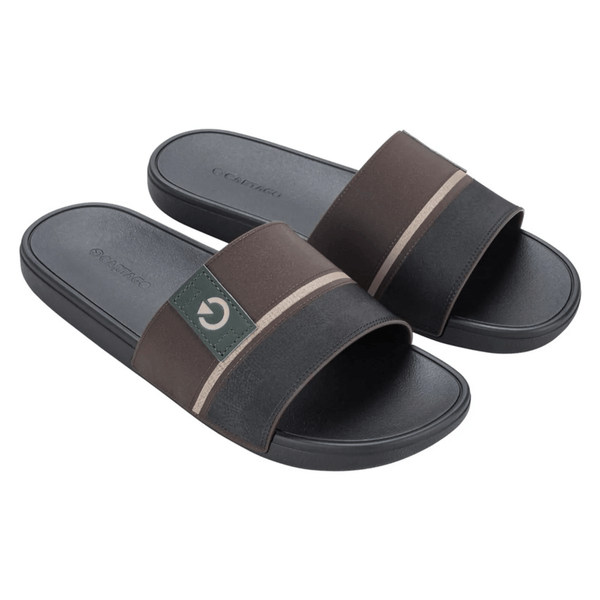 Sandalias Negras Para Hombre Cartago
